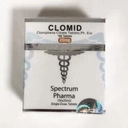 CLOMID SPECTRUM PHARMA NEW 25мг/таб 20 таб