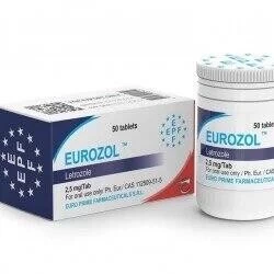 EUROZOL (Letrozole) EPF 2.5мг/таб 50 таб